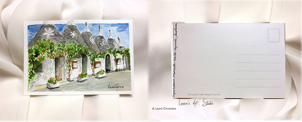 Cartolina Alberobello